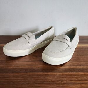 Dr Scholls Nova Sneakers Womens 10M Slip On Comfort Loafer Shoes Light Gray